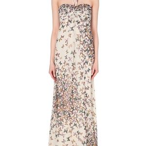Ethereal Butterfly Print Dress